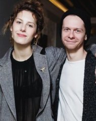 Григорий Калинин и Ирина Горбачева на встрече